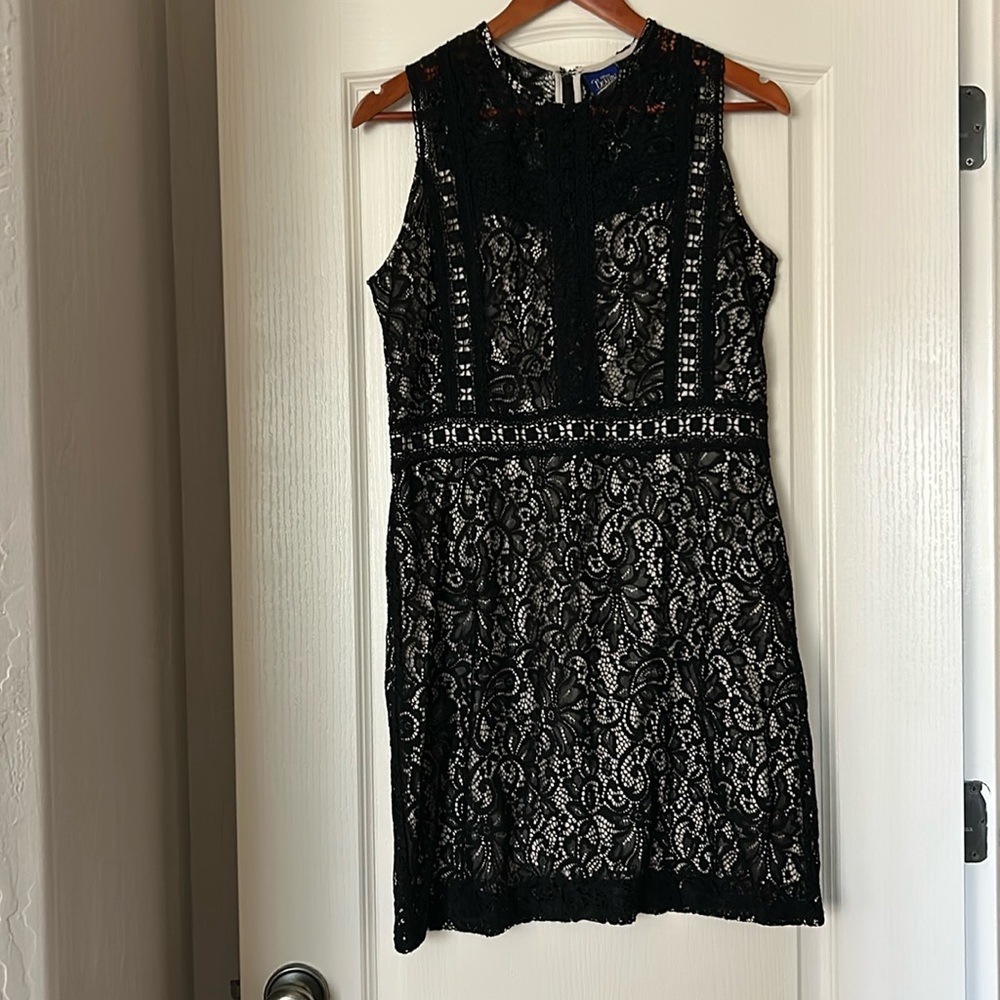 Disney Beauty and the Beast Black Lace Dress